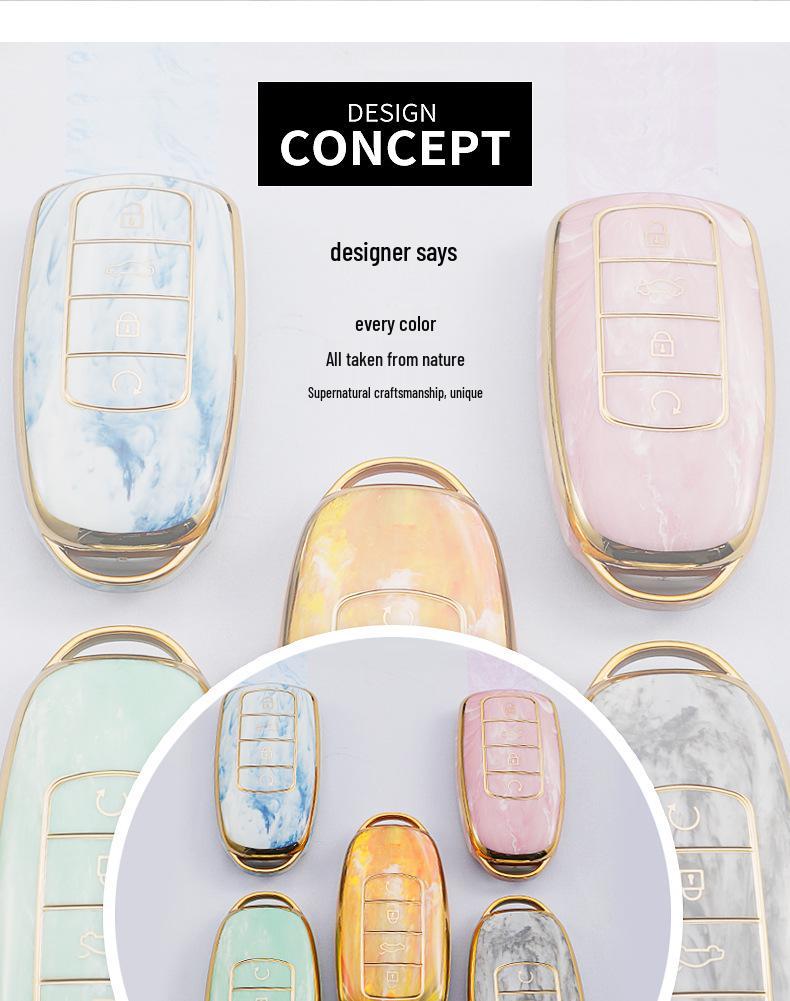 Chery Car Key Cover for Tiggo 8plus & Arrizo 5PLUS - TPU Protective Shell