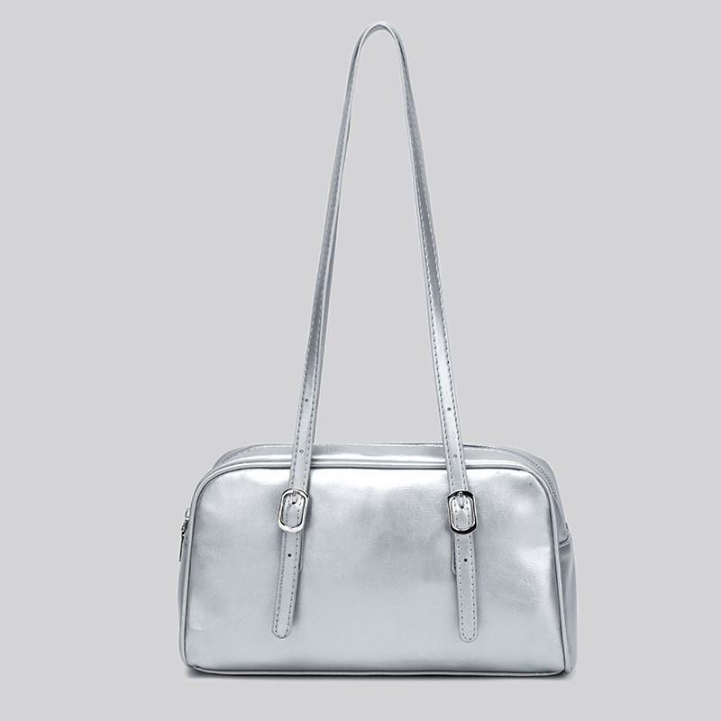 Fashion Boston Shoulder Bag Women'S Niche Casual Underarm Bag Korean Version Ins Bag New Versatile Commuter Women'S Bag
