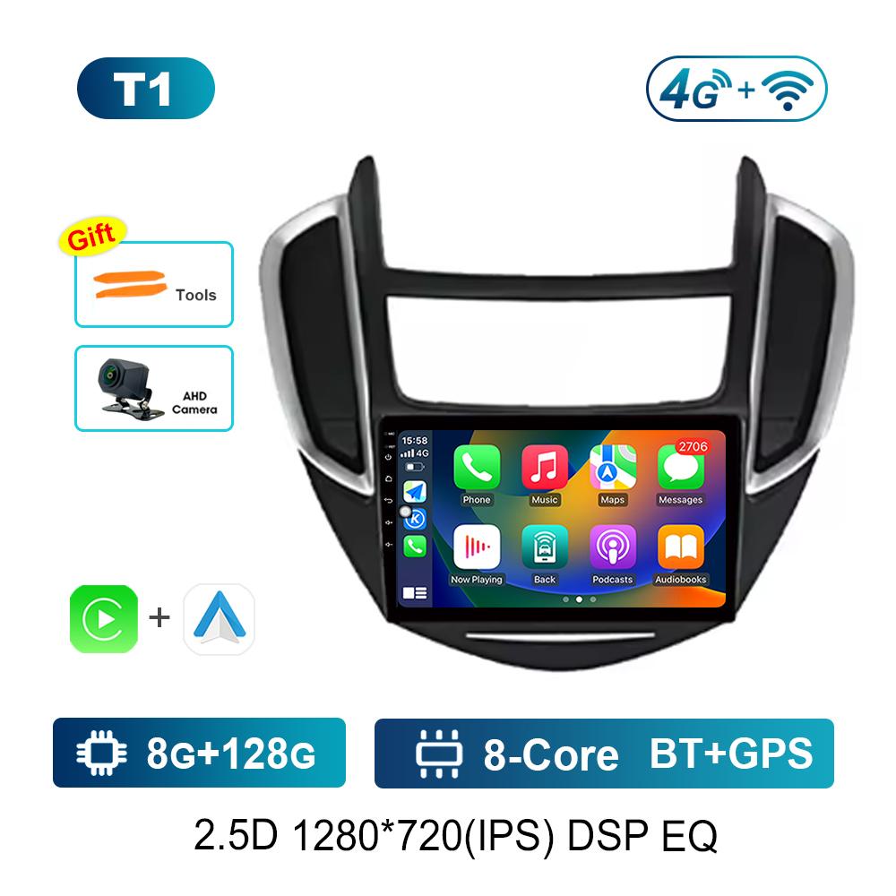 9 '' Car Radio Multimedia Player Android System for Chevrolet TRAX 2014 - 2016 Split Screen GPS Navi WiFi Head Unit 4G Bluetooth