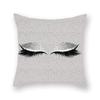 Ins Eyelash Peach Velvet Pillowcase Pillow Sleep Waist Pillowcase Home