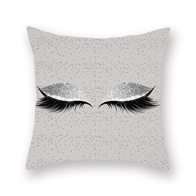 Ins Wimper Pfirsich Samt Kissenbezug Kissen Schlaf Taillenkissen Kissenbezug Zuhause