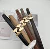 2024 Women's Trendy Genuine Leather Buckle Belt: High-End, Simple & Versatile for Jeans