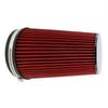 Intake Air Filter 6 Inch 155mm 265mm Short Long High Flow Racing Performance Cone air filter for KN Car Accessories