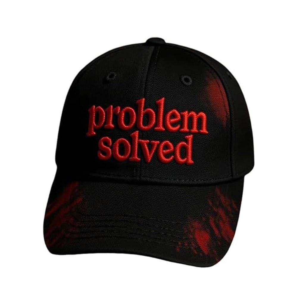 Halloween Theme Embroidery Problem Solved Bloody Hat Horror Baseball Suitable For Halloween Party Cosplay Props Gifts