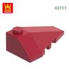 Non-Toxic 74Pcs/Lot 43711 Right Wedge Sloped 4X3 Triple Building Blocks Moc Accessories Compatible With Bricks Children Toys Gift Bo