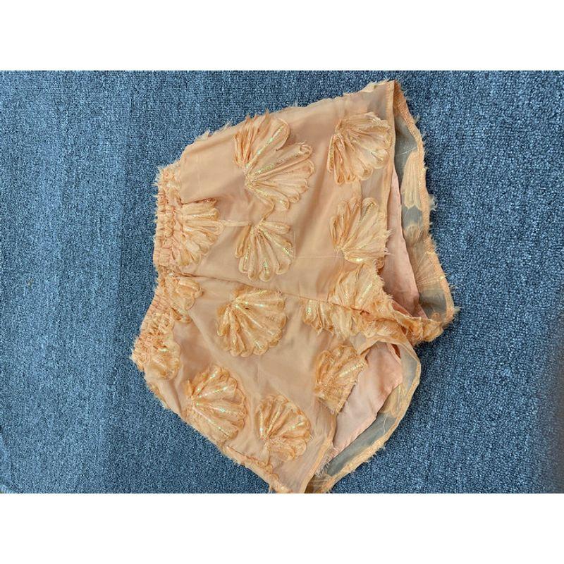 

2025 King Summer New Meat Covering Shorts Summer Refreshing Comfortable High Waist A Word Shorts Slimming Casual Pants Paragraph II XS