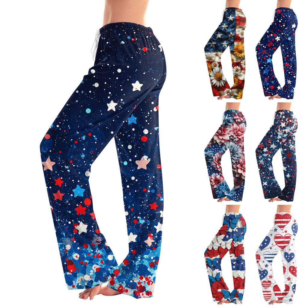 Damenmode Locker Lässige Bedruckte Freizeithose
