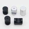Set of 12 Elegant Sturdy Aluminum Alloy Single Hole Handle for Wardrobes and Kitchen Cabinets Daily Casual Use
