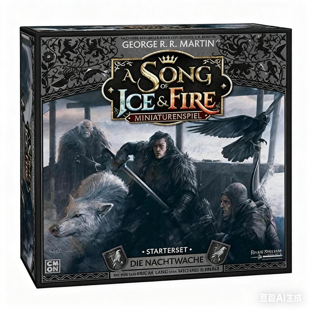 Píseň ledu a ohně, Startovní sada, Stolní hra, 2+ hráči, Od 14+ let, Vícejazyčná, Vícebarevná, Vícebarevná