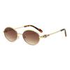 Vintage Metal Retro Sunlight Oval Sunglasses For Men And Women With Uv400 Protection