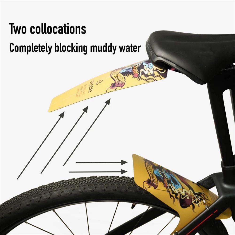 Bike Bicycle Cycling Fender Mud Guard Mudguard Front Rear MTB Mountain Tyre