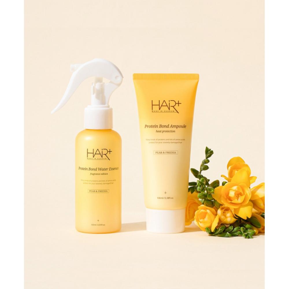 Hairplus Ампула-пара для скрепления волос Франжипани 100 мл + Водная эссенция 120 мл NONE