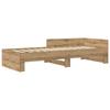 Bed Frame with Headboard Artisan Oak 80 x 200 cm