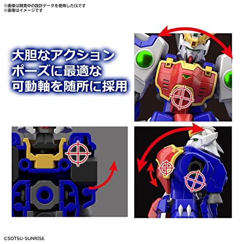 HG New Mobile Report Gundam W Shenlong Gundam Maßstab 1/144 farbcodierter Plastikmodellbausatz