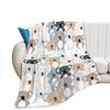 Cute Koala Animal Pattern Blanket Soft Flannel Comfortable Lightweight Suitable for Children Sofa Bedroom Living Room