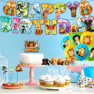 Hopper Kreslený Film Narozeninová Oslava Dekorace Bannery Balónky Ubrus Potřeby Kreslená Ozdoba na Dort Baby Shower Dětské Dárky