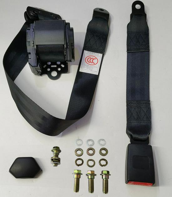 Three-Point Automatic Retractable Seat Belt for Car, Bus, or Truck Driver Seat