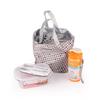 Heat-Resistant Glass Food Storage Set with Tote Bag
