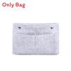 Makeup Organizer Bag With Non Woven Fabric For Travel And Desktop Storage