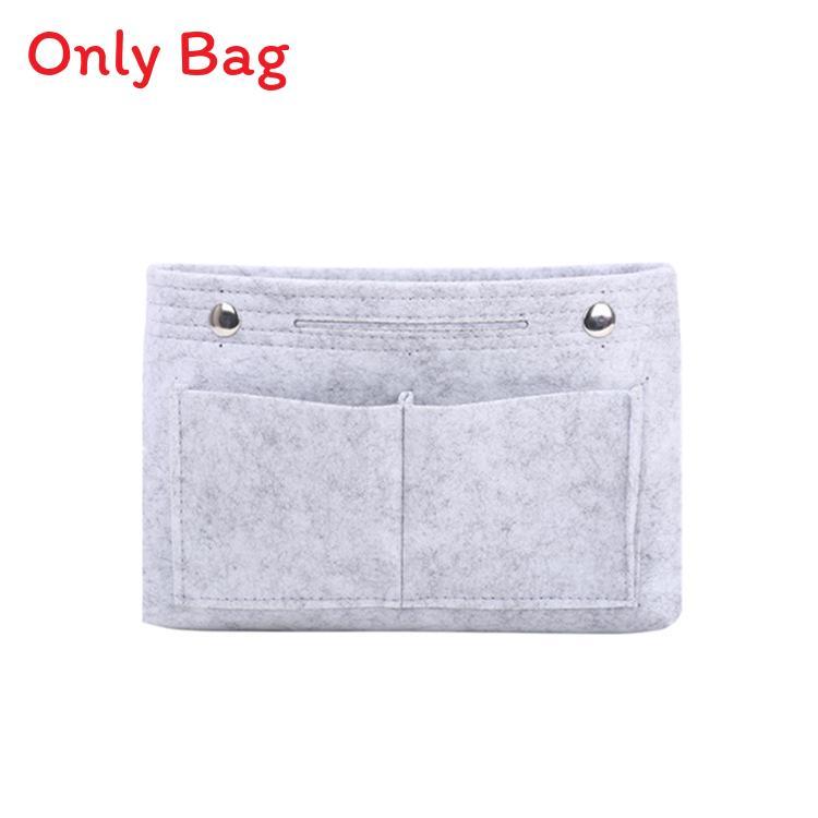 Makeup Organizer Bag With Non Woven Fabric For Travel And Desktop Storage
