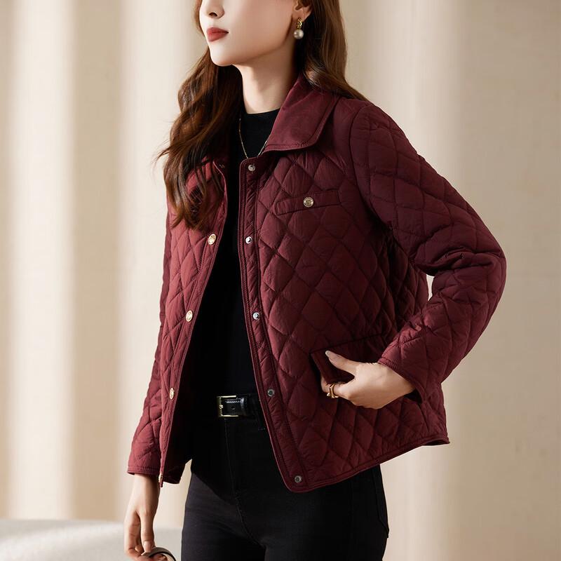 

JIANHU Elegant Padded Winter Jacket for Women 3XL