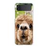 Phone Cover For Samsung Galaxy Z Flip 6 5 4 Case Transparent For Samsung Z Flip 3 Hard PC Foldable Shell Cute Alpaca Donkey Bags