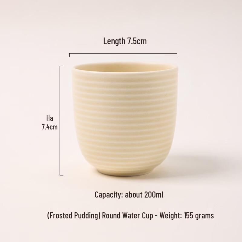 OLOEY Japanese Style Matte Ceramic Cups