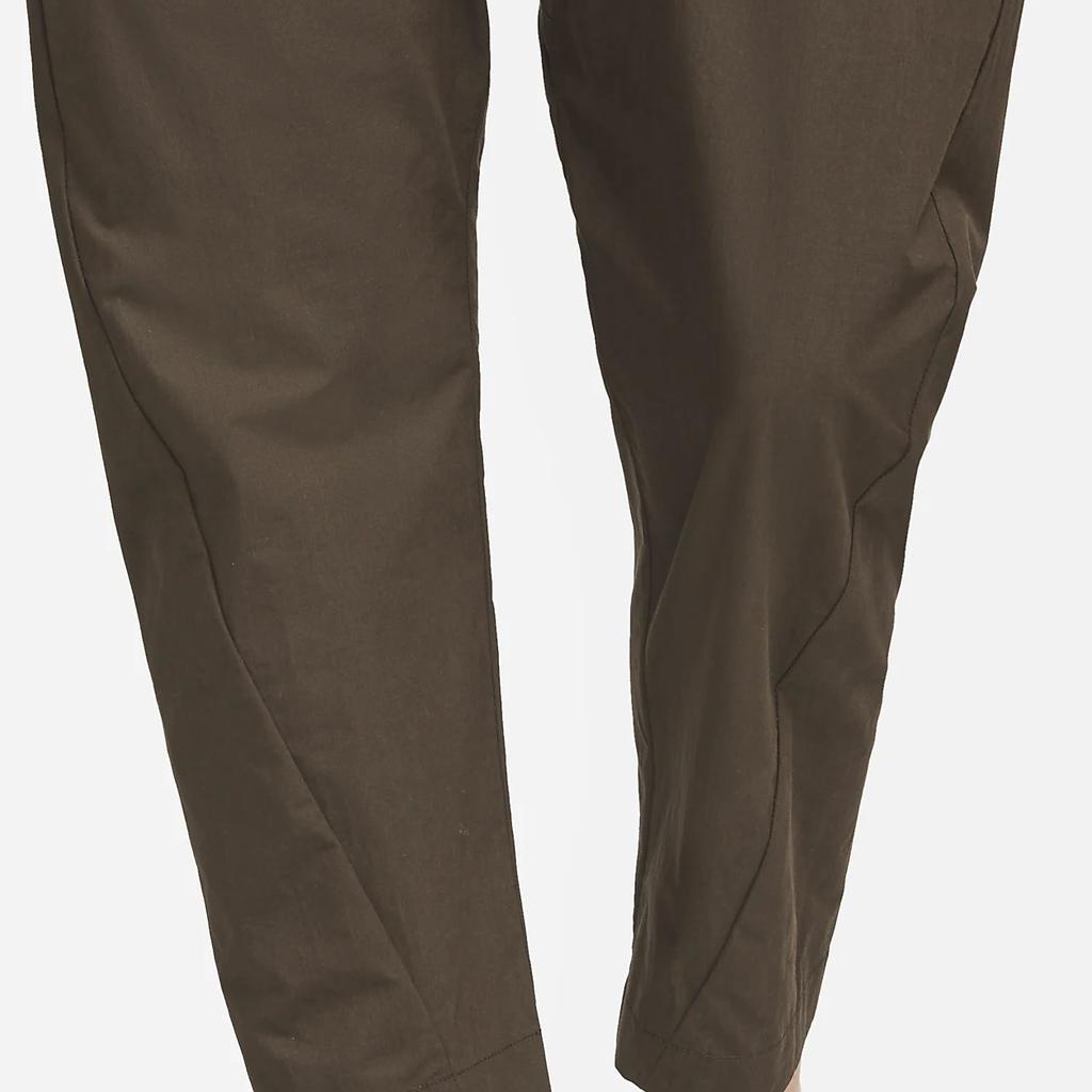 Nike Esc Series Solid Woven Casual Long Pants Women Bottoms Velvet-Brown DH2998-295