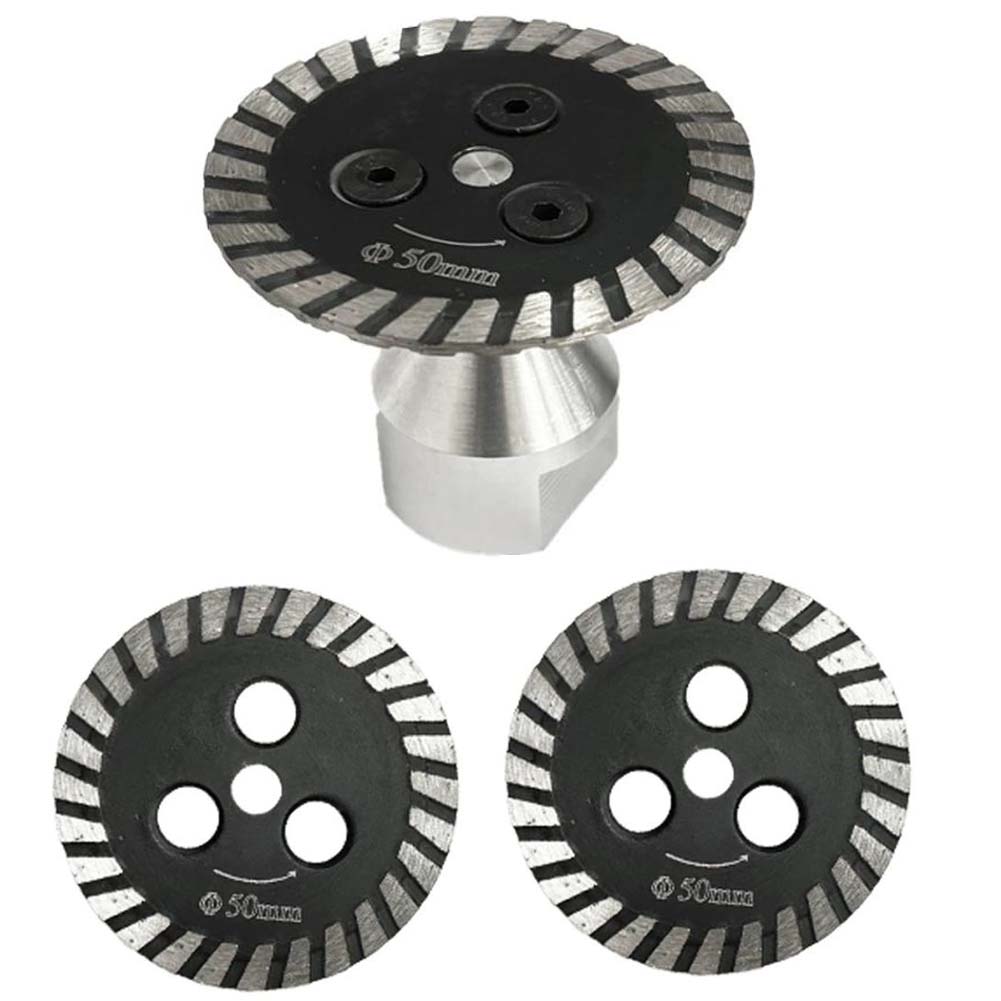 50mm Turbo Carving Disc For Grinder, Diamond Cutting Blade For Stone Granite Marble Tile Carving And Cutting