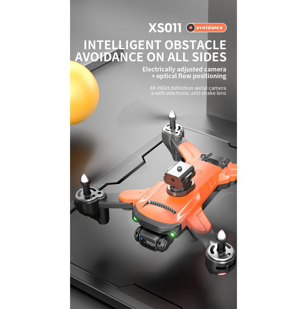 2023 Luftfotografering RC Drone Profesjonell HD4K 100° elektrisk Focus Folding Mini Drone Trådløs Wifi 360 grader