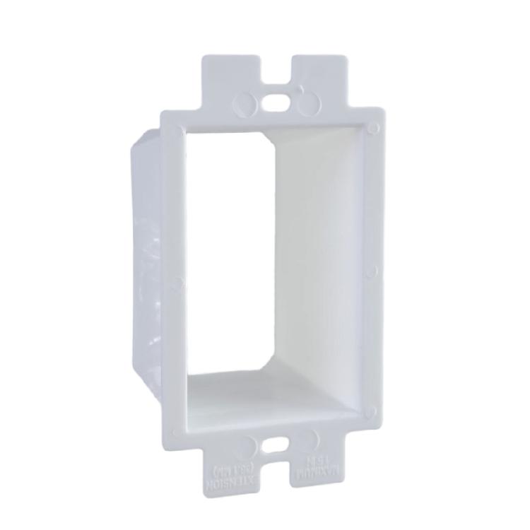 Electrical Outlet Box Extenders with Screws Multifunction Outlet Extender Upgrades for 1 Gang Power Switches Application