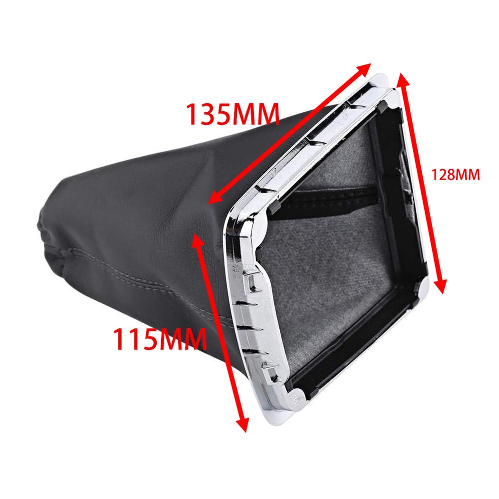 Gear Shift Knob Leather Gaiter Boot Cover Case For Ford Focus C-Max (2003-2007