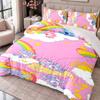 Care Bears 3Pcs Bedding Set Duvet Cover With Two Pillowcases For Bedroom Home Decoration