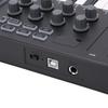 TOPINCN MIDI Keyboard Bluetooth 8 RGB Music Beginner to Black 25-Key Controller, Enabled, Wireless, Pads, Multi-DAW Compatible, Production,