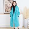 Women's Suit Collar Long Wool Coat