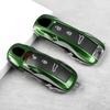 Suitable for Porsche Caja Car Keychain Case, Macan 911 Panamera 718 Key Holder Protection Cover
