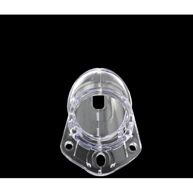 Plastic Urethra Chastity Lock with 5 Snap Ring Penis Bondage Adult Men's Chastity Cage Cock Restriction BDSM Abstainer Sextoys