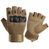 Mens Tactical Half-Finger Gloves Outdoor Activities Shooting Cycling Hiking Anti-Slip Touchscreen Compatible Quick-Dry