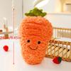 Fruit Vegetable Plush Toy Cute Soft Watermelon Pineapple Banana Strawberry Mango Carrot Children Christmas Gift