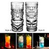 Elegant Gothic Tea Glass Set for Halloween Party Decor - 420ml Capacity