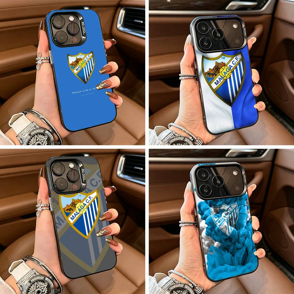 Cool M-Malaga -C-CF Phone Case For iPhone 17,16,15,14,13,12,11 Plus Pro Max Colored Silver Phone Case