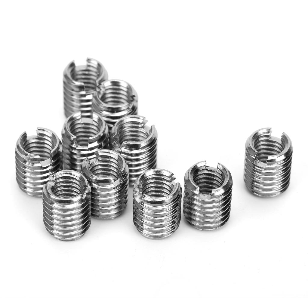 10Pcs Thread Inserts Coarse Thread Reducing Nut Repair Tool Male Female ...