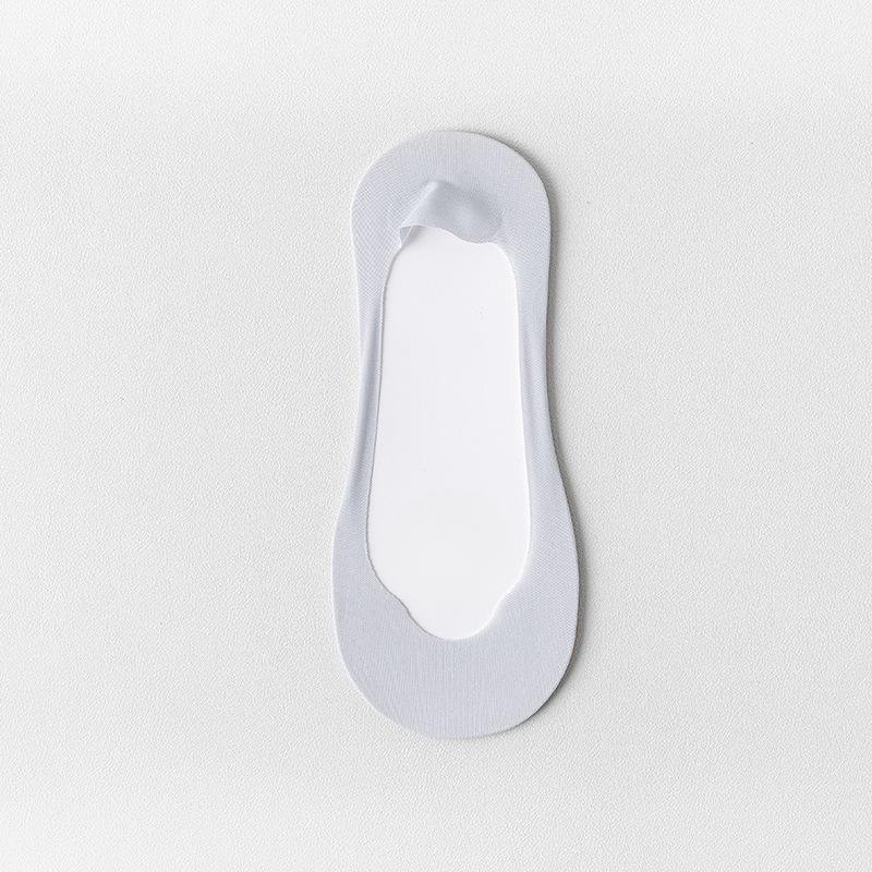 Women's Summer Ultra Thin Hollow Mesh Breathable Invisible Silicone Non Slip Socks