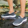 Large Size 46 New One-pedal Mesh Lazy Shoes Breathable Mesh Shoes Dad Casual Walking Shoes Men