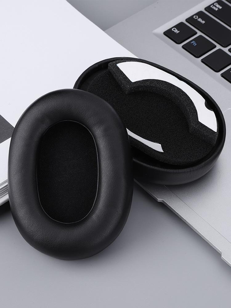 1Pair Replacement Earpads Noise Isolation Foam Headset EarPads Ear Pads Earmuff for Jabra Elite 85h Wireless Over-Ear Headphones