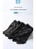 Men's Summer Ice Silk Plus Size Boxer Shorts - High Elastic, Wide Band, Trendy Printed Design