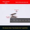 Stainless Steel Spring Hook for Microwave Oven Handle, Wire Diameter 0.6/0.7