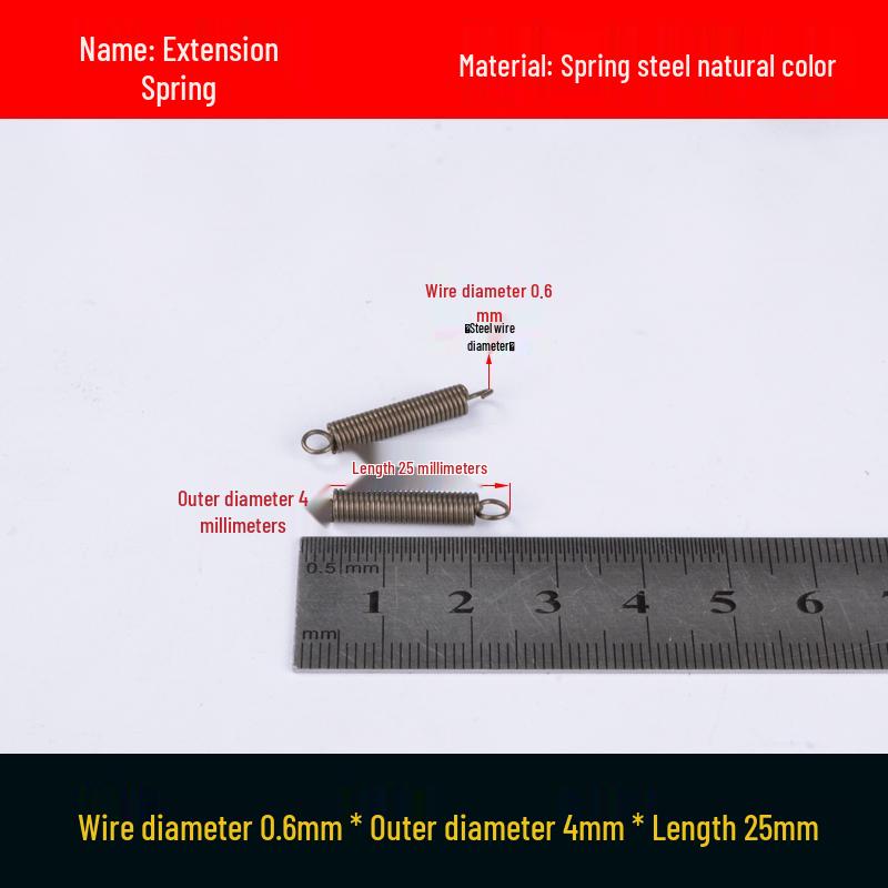 Stainless Steel Spring Hook for Microwave Oven Handle, Wire Diameter 0.6/0.7