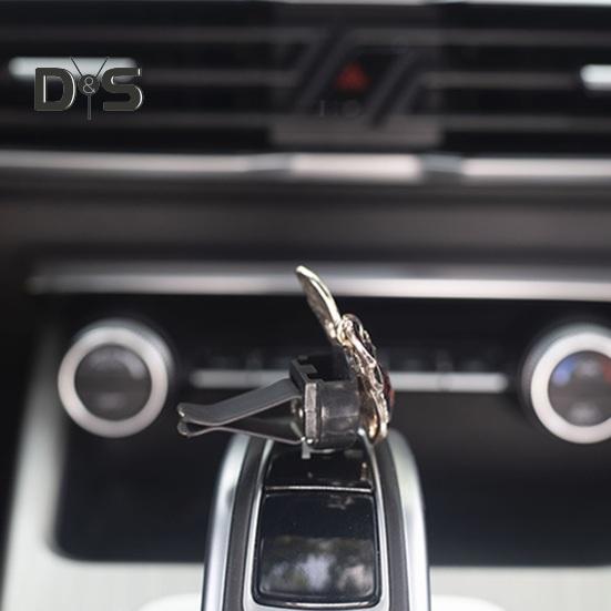 2 Pezzi Clip Sfiato Auto A Teschio Di Cristallo - Deodorante Per Auto Con Strass - Accessorio Regalo Per Donna