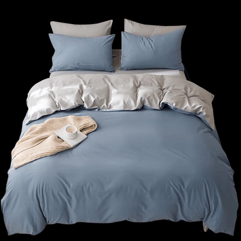 Washed Pure Cotton 4-Piece Bedding Set - Impression Jiangnan